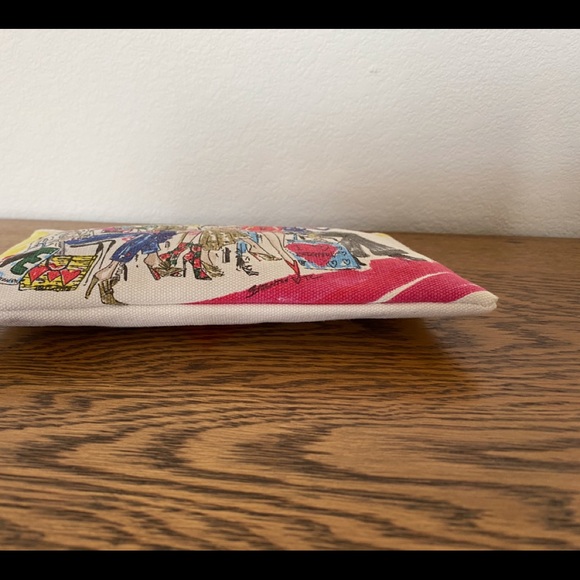 Brighton Fashionista Multi-color Canvas Cosmetic/Makeup Pouch - Picture 3 of 4
